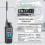 Quansheng TK115/TK118 10W Walkie Talkie Dual Band Radio 999 Channels Long Range Rechargeable Two Way Communication Device Portable FM Receiver