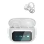 G08 Translator Earbuds Wireless bluetooth 5.4 Earphone LED Touch Screen 13.2mm Dynamic Drivers Bass Sound Instant Translation Earclip Open-ear Headphones