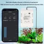 16A Tuya Smart WiFi Temperature Switch Intelligent Energy Circuit Breaker Real-time Temperature Measurement Timing&Schedule Function Voice Control with Alexa Google Home