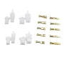 380 ADET Otomobil Motosiklet 2.8mm 2P/3P/4P/6P Elektrik Terminali Kablo Konnektörü 40 Set
