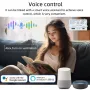 Tuya WiFi Smart Switch Temperature Humidity Dry Contact 10A AC85-265V DC7-32V App Remote Real-Time Monitoring Timer Schedule Smart Home Automation Voice Control with Alexa Google Assistant