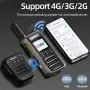 ABBREE GP-18 Zello Walkie Talkie 6000mAh Battery Dual Sim Card Slots Global POC Android Bluetooth WIFI Distance unlimited 2G/3G/4G Network Radio