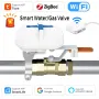 MoesHouse Tuya Smart Home WiFi Zigbe Water Valve Faucet Garden Sprinkler Controller Timing Voice Control Gas Smart Valve Work with Alexa Google Assistant