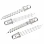 250pcs LED RGB Common Cathode 4-Pin F5 5MM Diode