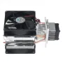 12V 10A Two-tube Cooler Semiconductor Refrigeration Cooling System DIY Kit for Mini Air Conditioner with Power Supply