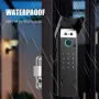 TUYA Smart Lock Wi-Fi 6 Unlock Methods Automatic Face Fingerprint Password Card Key App Control 1800mAh Battery