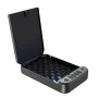 BlackSmith Portable Biometric Electronic Safes Quick Access Fingerprint Recognition Key Safe with Keys Keypad and APP Control Key Lock Box for Home Travel Car