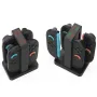 DOBE TNS-3192B Switch2 Left and Right Handle Charging Dock Small Four Controller Magnetic Charger Base with Indicator Light Type-C Interface Input Game Accessories