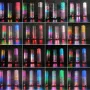 TWE-24 VU Meter Tower DIY Kit LED Music Spectrum 24H/12H Time Format Colorful Voice Control USB 5V Adjustable Sensitivity Brightness Control 6 Display Modes