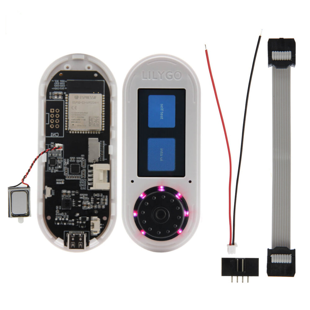 White Housing + Black Button (without base)K201