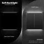 MOES Tuya WiFi Star Feather Series Smart Touch Switch With Neutral Light Scene 1-4 Gang 2in1 APP Remote Control Voice Control with Alexa Google Home