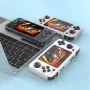 R36H 64GB Retro Handheld Game Console 3.5 Inch IPS Screen RK3326 Quad-Core 3000mAh Battery Built-in 20000+ Games Dual Joysticks Linux System 10+ Emulators Support Portable Classic Gaming Console