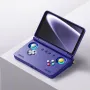 AMPOWN Retroid Pocket Flip2 8+128GB Handheld Gaming Console SD865 5.5 inch AMOLED 500Nits 1080p Android 13 WiFi 6 Hall Effect Joysticks Portable Folding Retro Game Console for PSP PS2 Emulation