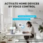 MoesHouse Tuya Zigbe Intelligent Switch Module Portable Home Automation DIY Switch Compatible with Alexa Google Assistant