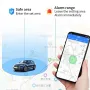Rastreador de carro GPS GF22 com forte adsorção magnética, localizador WiFi, dispositivo de vigilância antirroubo, alarme de socorro SOS, controle de voz, rastreamento de telefone