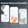 MoesHouse Tuya Smart WiFi Light Switch 1-4 Gang Touch Glass Panel Timing Function APP Remote Control Voice Control Work with Alexa Google Assistant EU Plug
