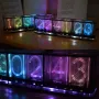 Geekcreit® Upgrade Boldfaced Word Imitate Glow Clock Full Color RGB Glow Tube Clock LED Music Spectrum Kit DS3231