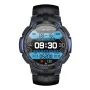 H6 1.28-inch HD Screen ECG+PPG AI Test Report Heart Rate Blood Pressure Blood Oxygen Monitor Sleep Monitoring HRV Function Multi-sport Modes IP68 Waterproof Smart Watch