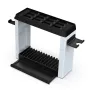 DOBE TNS-19051 Switch OLED Multi-Functional Storage Stand with 27 Game Card Slots Console Dock Holder Joy-Con Controller Hanger Compact Organizer for Nintendo Switch Accessories