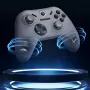 MACHENIKE G1 Tri-mode Wireless Game Controller with Dual 1000Hz Quad Hall System 2.4G/bluetooth/Wired Gamepad for NS PC Computer Black Myth: Wukong