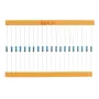 2600pcs 130 Values 1/4W 0.25W 1% Metal Film Resistors Assorted Pack Kit Set Lot Resistors Assortment Kits Fixed Resistor