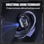 ONIKUMA T209 OWS Music Earbuds Wireless bluetooth 5.4 Earphone Stereo Surround Sound Deep Bass Directional Transmission LED Digital Display Open-ear Earhooks Sports Headphones with Mic