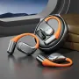 M113 Smart Translation Earbuds Wireless bluetooth 5.4 Earphone HiFi Stereo Bass Panoramic Sound 60H Playback Digital Display Open-ear Sports Headphones