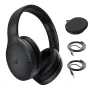 Weofly Live ANC Headset bluetooth 5.4 Headphones Hybrids Active Noise Cancelling 4-Mic ENC Noise Reduction 40mm Dynamic Driver 80H Playback 3.5mm Wired E-sports On-ear Wireless Headphones