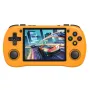 Console de jogos portátil Powkiddy X35H 16+64G, tela IPS de 3,5 polegadas, sistema Linux retrô de código aberto RK3566, quad-core de 3000mAh, suporte para saída de TV HD, dois slots para cartão TF, fone de ouvido de 3,5 mm, console de videogame com joysti