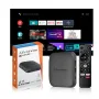 XS97ATV PRO 4G+32G 6K TV Box Android 12.0 Allwinner H618 Quad-core Support 2.4G/5G WiFi BT4.2 Media Player Set Top Box with Remote Control