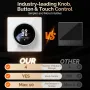 MOES Tuya WiFi Smart Knob Central Control Screen Touch Rotate 3 Relays 4 Buttons Programmable Scene Switch