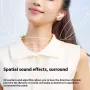 EDIFIER X5 EVO TWS Earbuds bluetooth V6.0 Earphone Dual ANC FF+FB -48dB Depth Noise Cancelling 6 Mic AI Call Noise Reduction 10mm Dual Composite Magnetic Drivers Spatial Sound 43H Playback AI Simultaneous Interpretation Sports Headphones