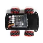 4WD Smart Car Chassis Mecanum Wheel Tracking DIY Kit Omnidirectional Wheel Four-wheel Drive Robot Remote Control Car