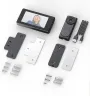 M17A Visual Doorbell 2.4G Wireless 4.3 Inch IPS Screen 640x480 Resolution 1500mAh Battery Long Range Easy Installation
