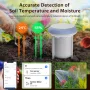 NEO Wireless WIFi Soil Sensor Support Soil Moisture Temperature Smart Home Solar Soil Sensor for Garden Flower Plant