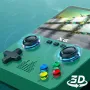 X6 3.5inch HD Screen Handheld Game Console 32GB 10000 Games with Dual Rocker Arcade Simulator Pocket Joystick Game Controller