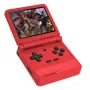 Powkiddy V90S 128G 3.5-inch IPS Screen Retro Handheld Game Console Built-in 12000+ Games 3000mAh Foldable Open-Source Linux System Portable Flip Game Player Console