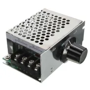 4000W 220V AC SCR Spannungsregler Dimmer Elektromotor Drehzahlregler