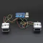 Raspberry Pi 4B/3B Robot Expansion Board V2 Stepper Motor/Motor/Servo Driver Board