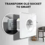 MoesHouse Tuya Zigbe Intelligent Switch Module Portable Home Automation DIY Switch Compatible with Alexa Google Assistant