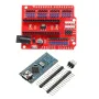 Funduino Nano Expansion Board + ATmega328P Nano V3 No Welding