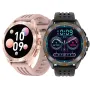 DTM1 1.43 inch AMOLED Display AI Voice Assistant GPS bluetooth Call Heart Rate Monitor Breathe Training Sleep Monitoring Multi-sport Modes Music Playback IP68 Waterproof Smart Watch