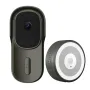 WF001-708AD Tuya Smart WiFi Video Doorbell with 1080P 5MP Camera Wireless Door Bell IR Night Vision PIR Motion Detection Two-way Audio IP65 Waterproof DC AC Battery Powered Voice Control with Alexa Google Home