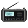 HanRongDa HRD-905 Emergency Radio Solar Crank Power Bank 10000mAh AM FM SW Weather Band LED Flashlight SOS Alarm Portable Survival Gear for Outdoor Camping Essentials