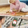 Tuya WiFi Smart SOS Call Button Wireless Caregiver Pager Phone Alert Transmitter Emergency Call Button for Kids Elderly Patient