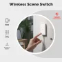 MOES Tuya ZigBe Wireless 4 Gang 12 Smart Scene Switch Push Button Controller Battery Powered Automation Scenario for Tuya Smart Life