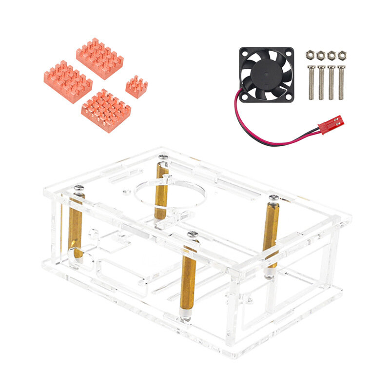 Shell + Fan + Pure copper heat sink