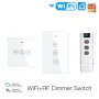 MoesHouse WiFi RF Smart Light Dimmer Switch 2/3Way Muilti-Control Smart Life/Tuya APP Control Works with Alexa Google Voice Assistants