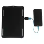 10W 5V Monocrystalline Solar Panel Charger 21.5% High Conversion Efficiency Portable USB Output for Phone Fast Charging Outdoor Emergency Power Bank Camping Monitoring