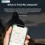 جهاز تتبع GPS صغير يعمل بتقنية البلوتوث، علامة ذكية تعمل مع تطبيق Apple Find My APP، محدد موقع ITag، علامات هوائية، محدد مفاتيح الحيوانات الأليفة لنظام iOS